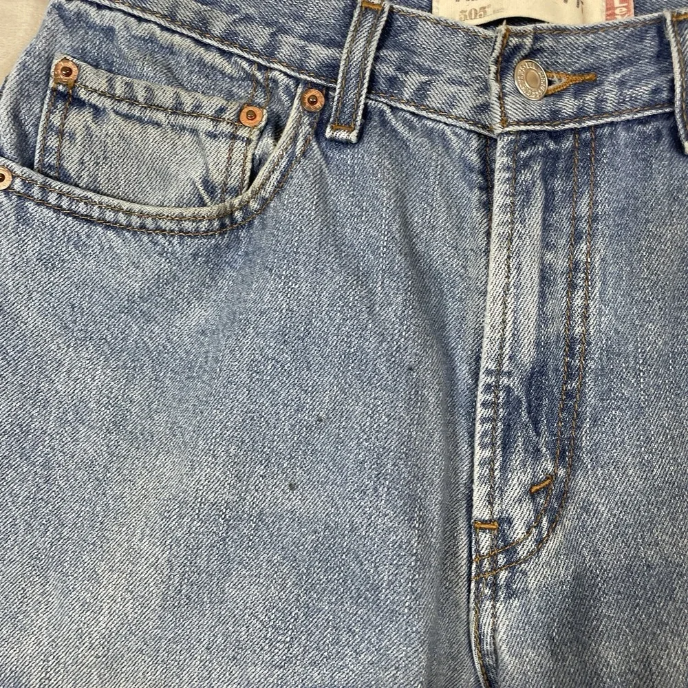 Vintage Levis 505 Jeans Mens 32x34 (fit 30x32) Y2K 2000s Grunge Faded Distressed